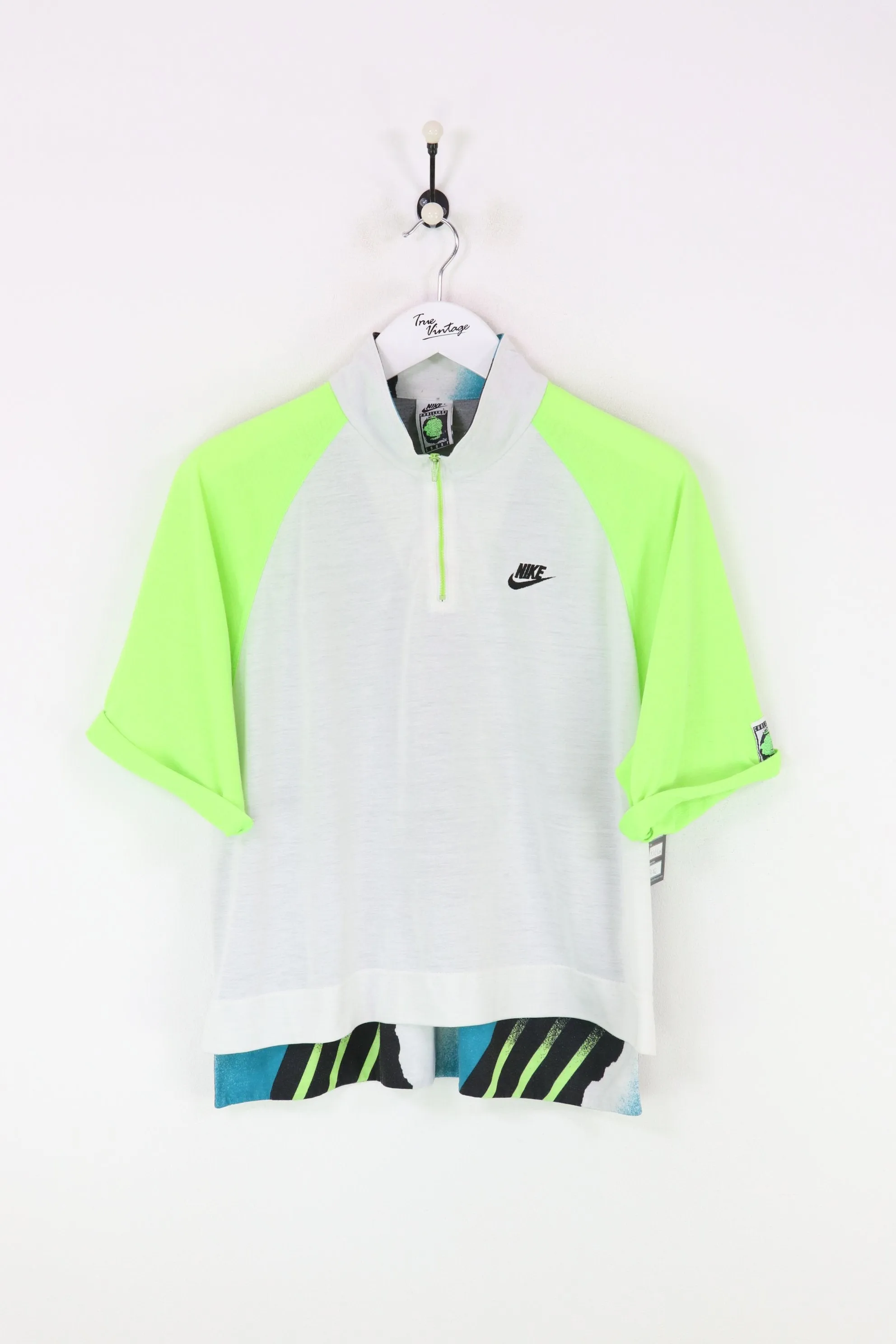 Nike Challenge Court Polo Shirt White/Green XS