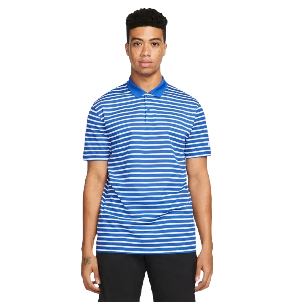 Nike Men's Dri-FIT Victory Stripe Polo - Course/Event Logo