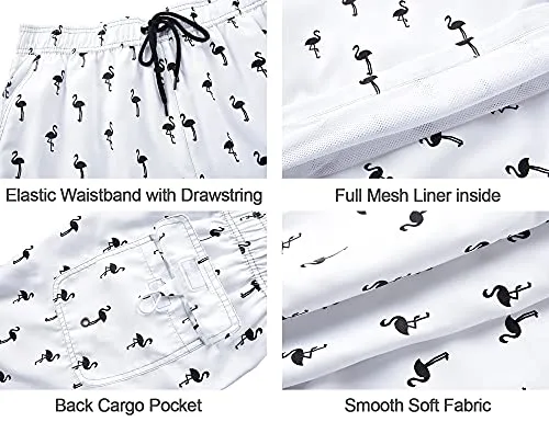 Nonwe Flamingo Swim Shorts