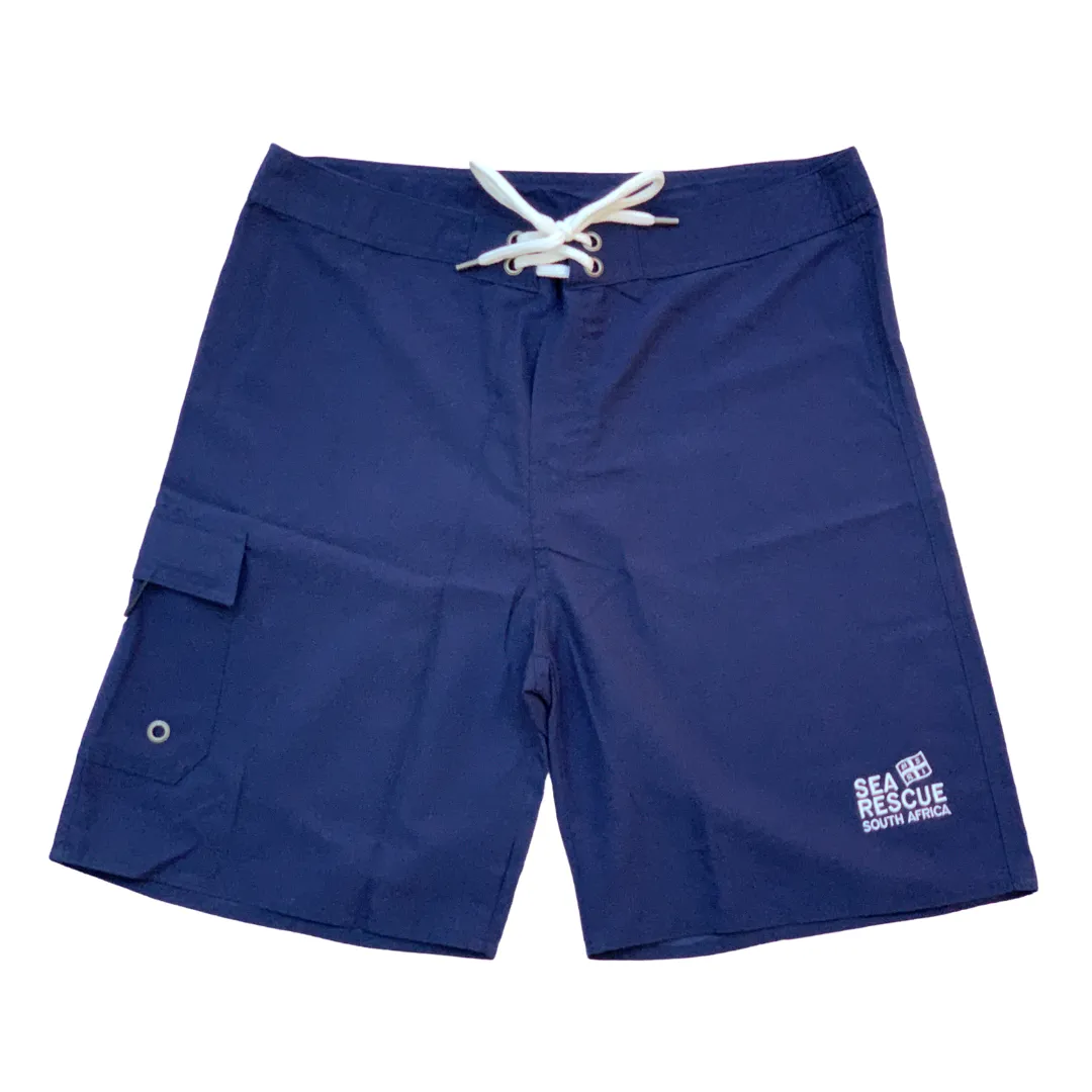 NSRI Crew Uniform Board Shorts Navy (Mens)