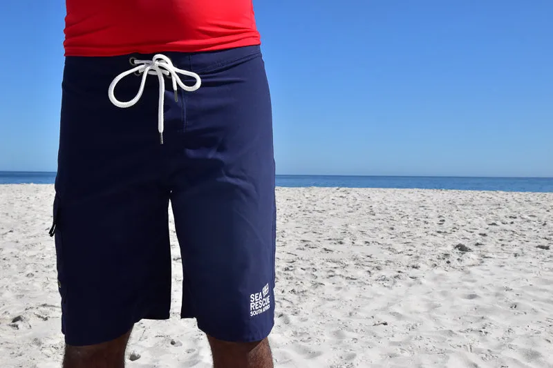NSRI Crew Uniform Board Shorts Navy (Mens)