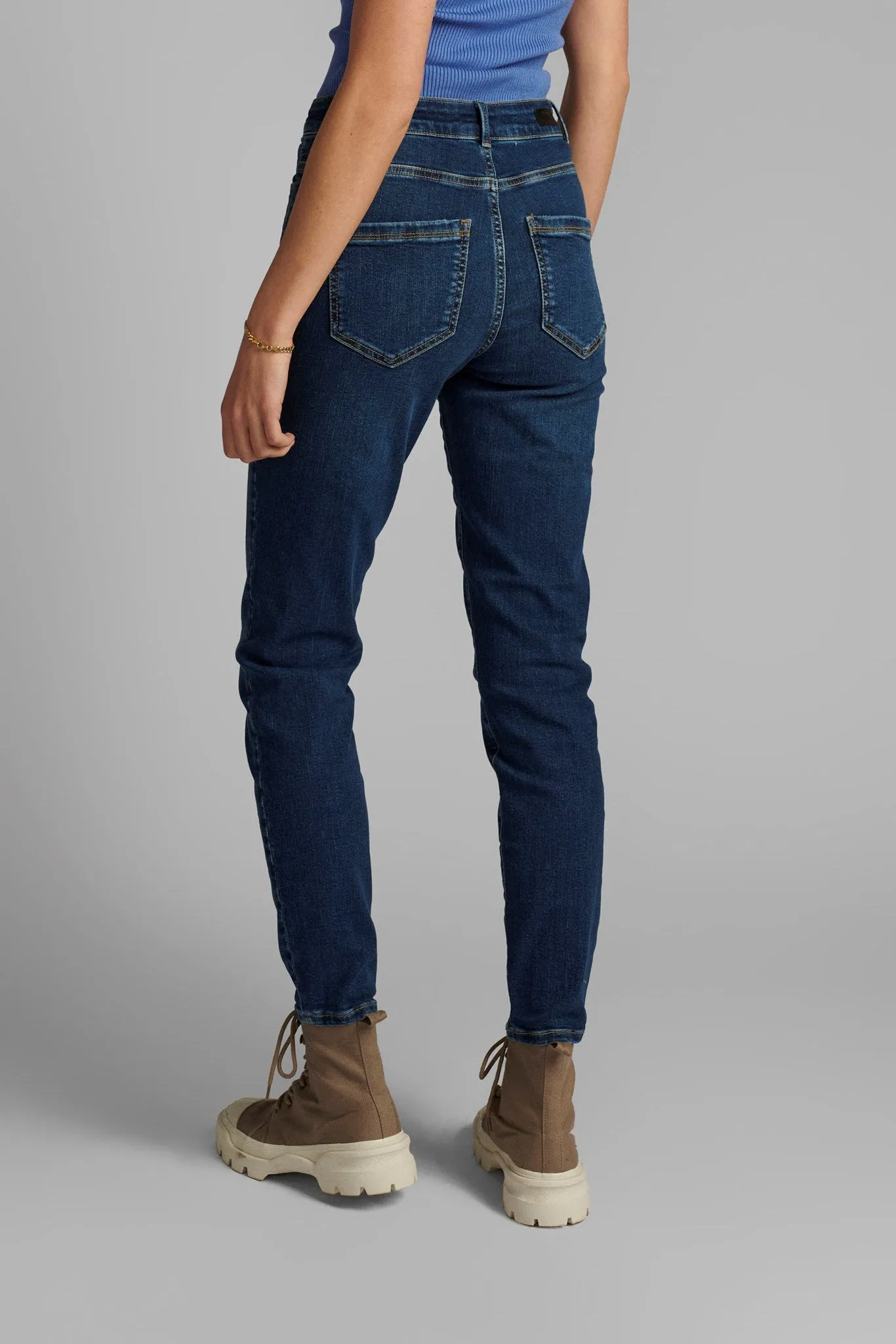 NUCANYON JEANS - Medium Blue Denim