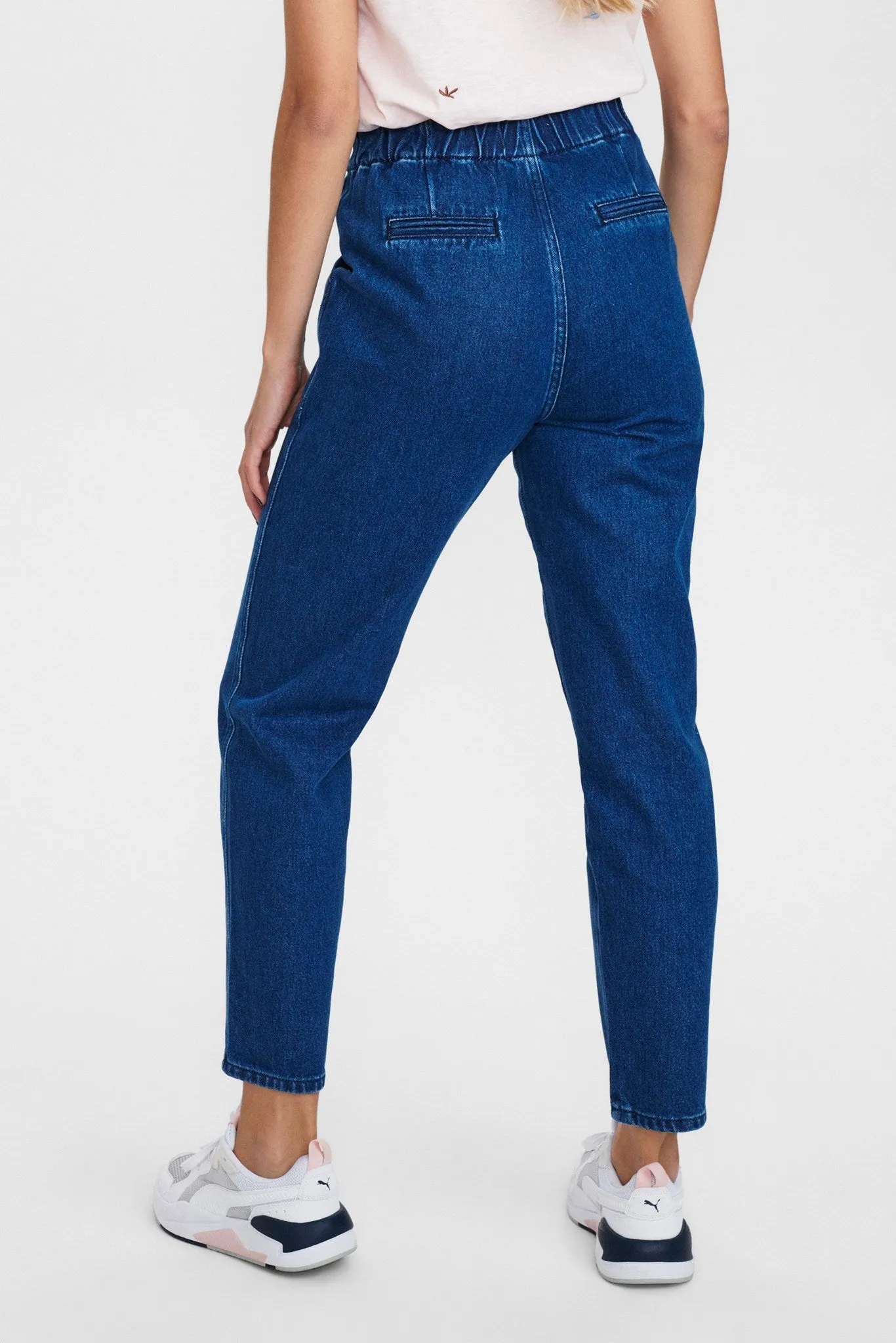 NUGENESIS JEANS  - Medium Blue Denim
