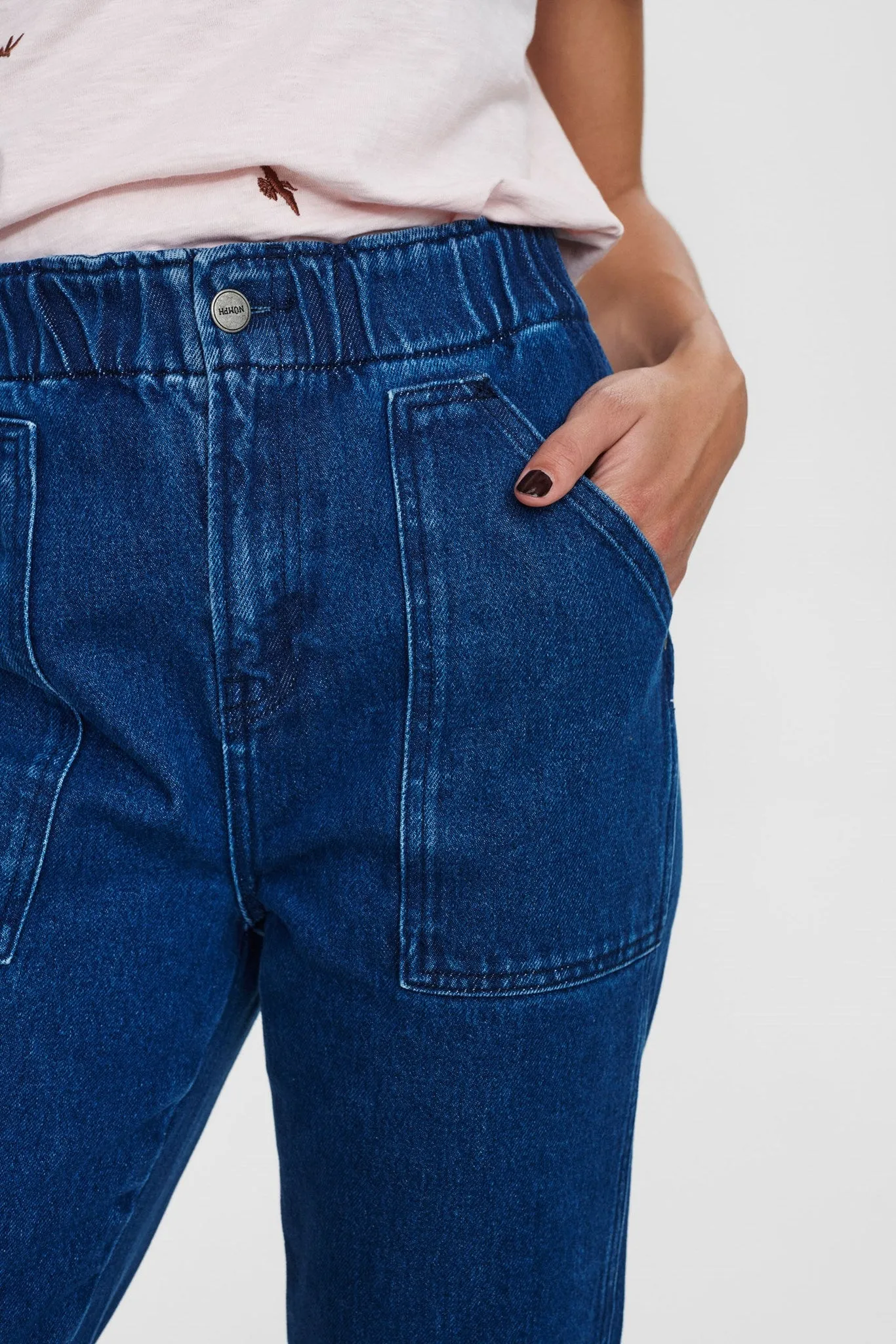 NUGENESIS JEANS  - Medium Blue Denim