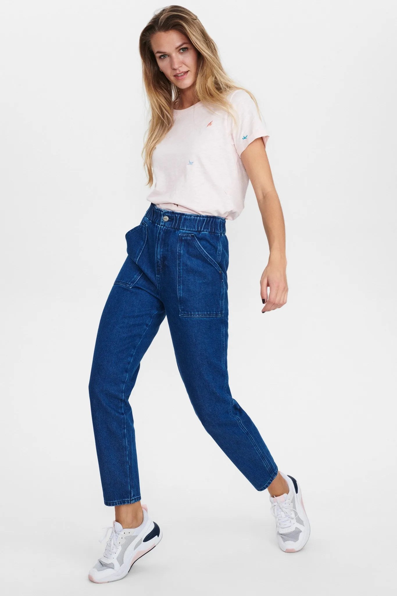 NUGENESIS JEANS  - Medium Blue Denim