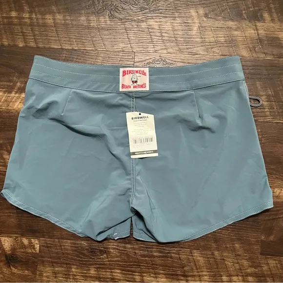 NWT Birdwell beach britches 405 lace up board shorts federal blue women’s 14