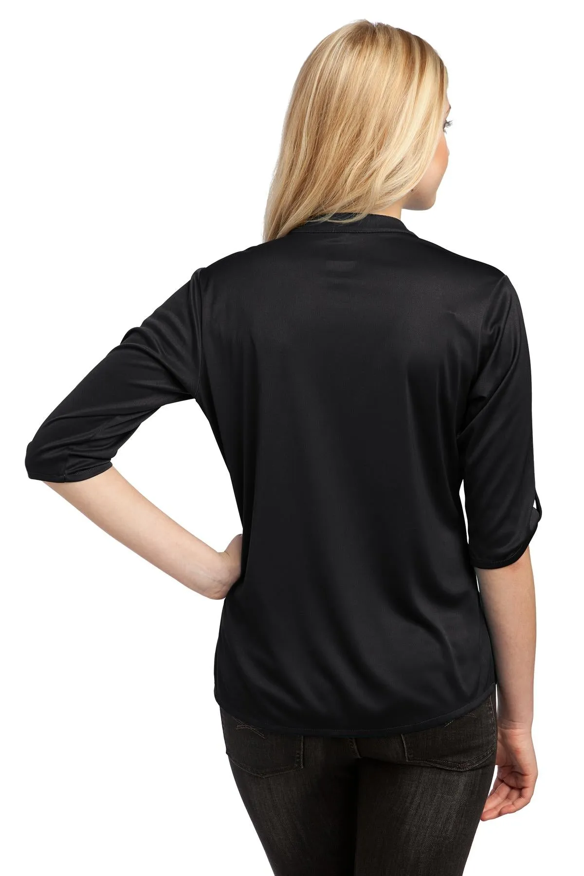 OGIO Crush Henley. LOG111 Blacktop