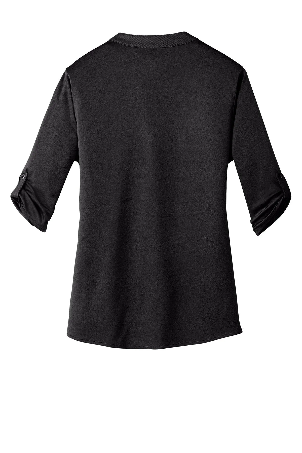 OGIO Crush Henley. LOG111 Blacktop