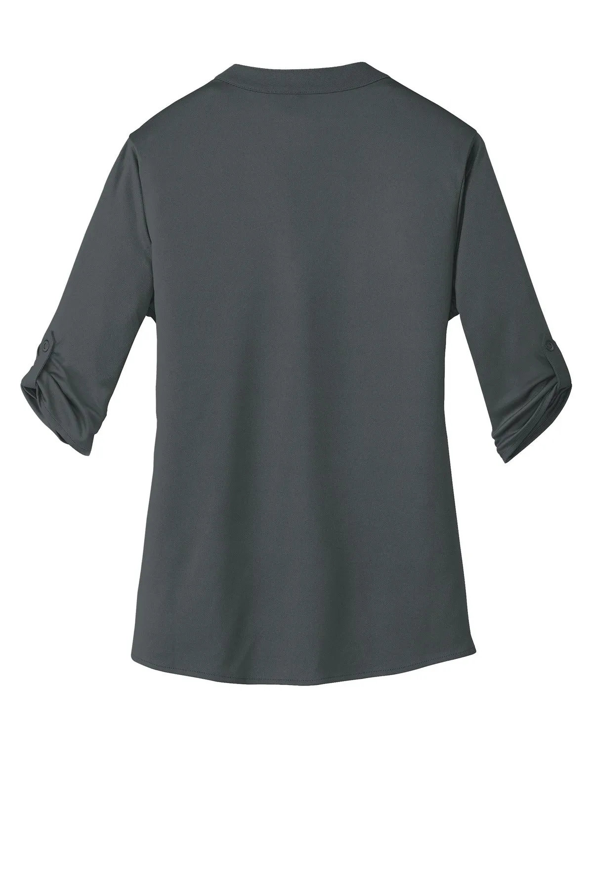 OGIO Crush Henley. LOG111 Diesel Grey