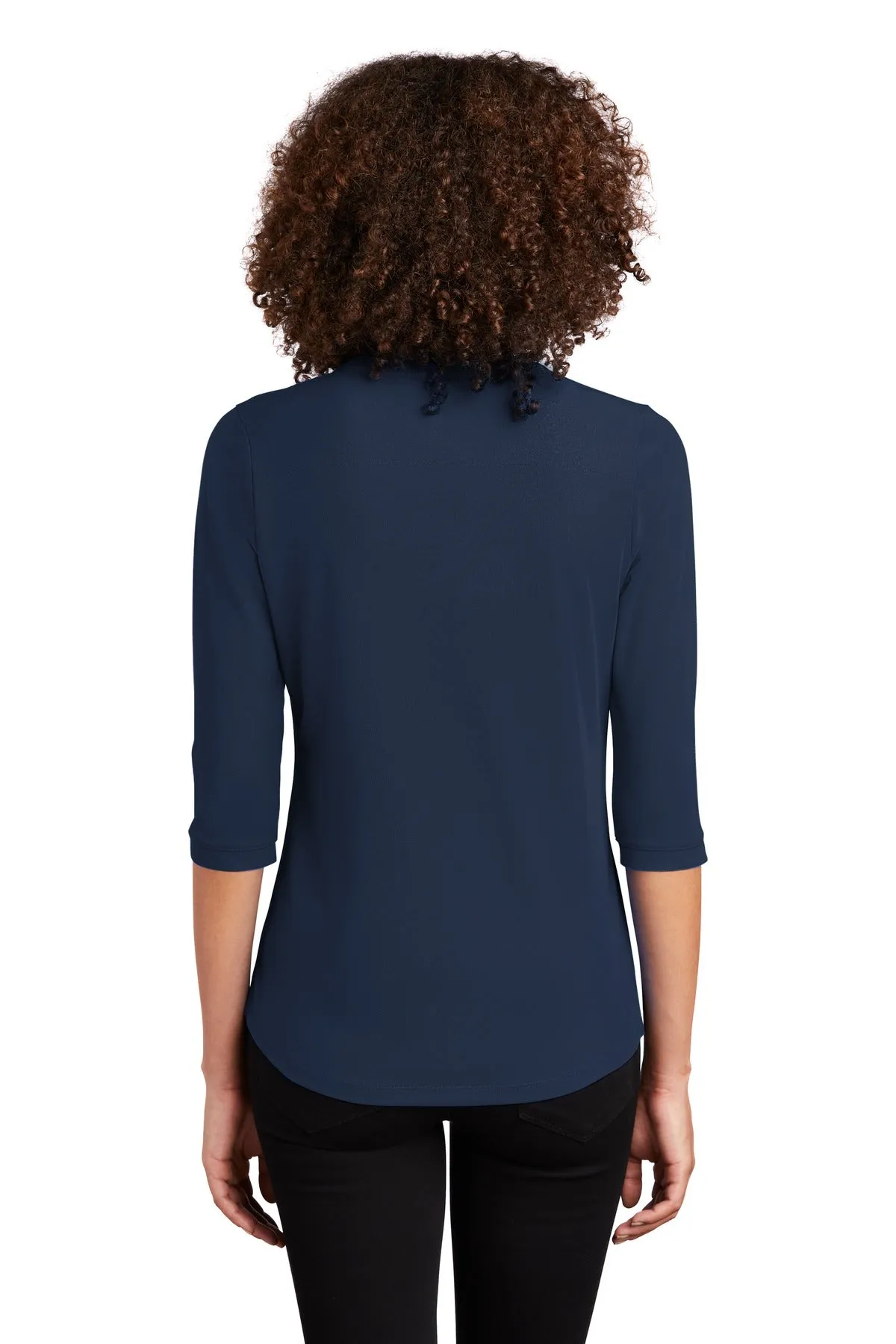 OGIO Women's Jewel Henley LOG104 Navy