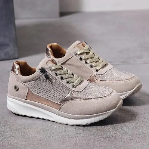 Oisin's Comfort Zip Sneakers | Stylish Orthopedic Footwear for Daily Support | Ergonomic, Durable, Easy-Care