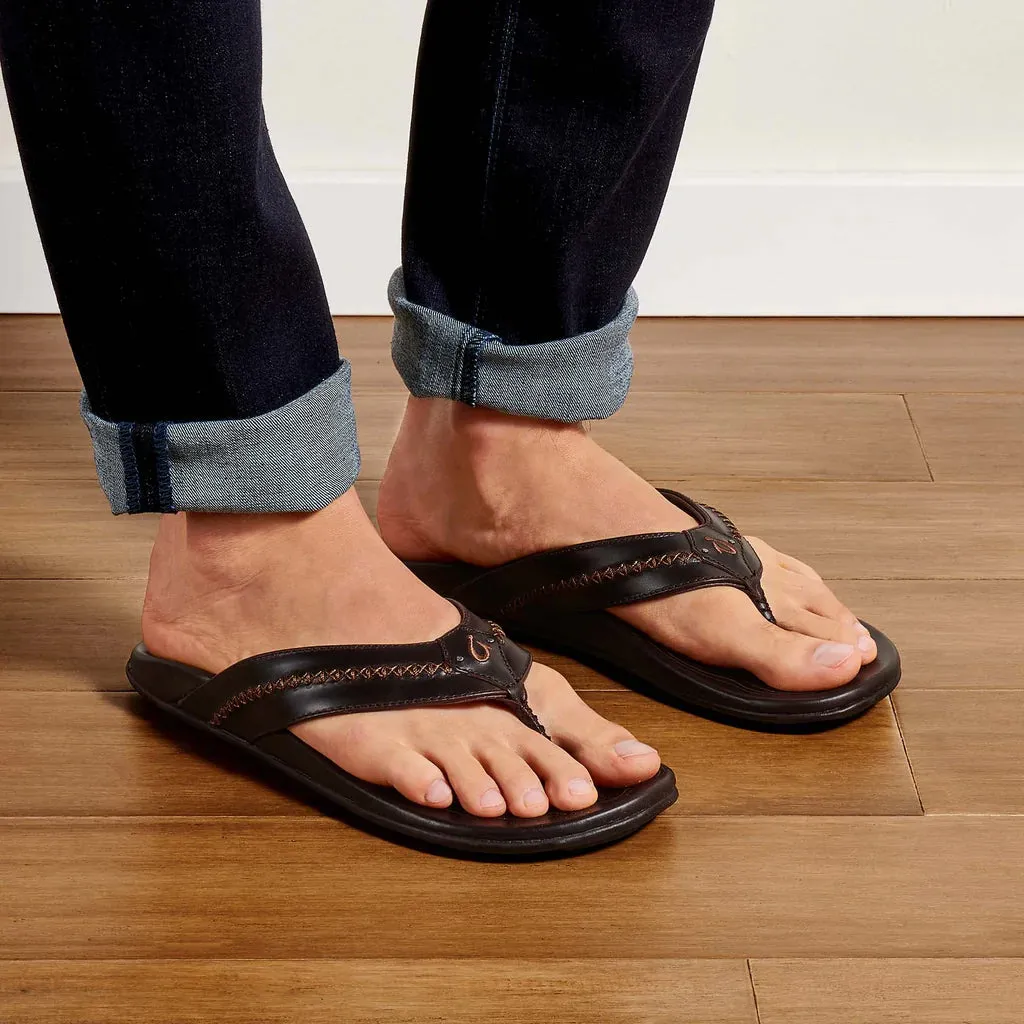 Olukai MensMe Ola Dark Java/ Dark Java Sandal