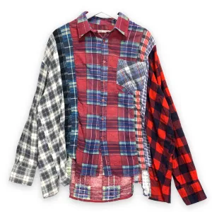 [OS] Needles Rebuild 7 Cut Oversized Flannel Shirt