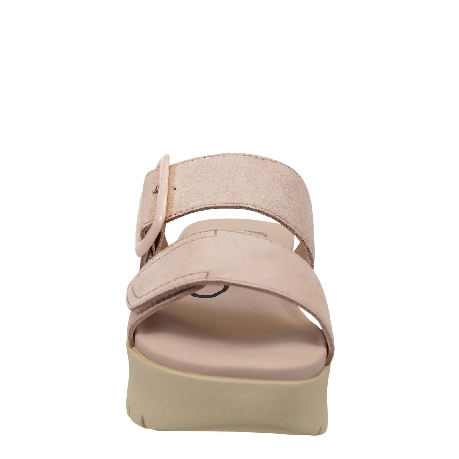 OTBT: CAMEO in BEIGE Platform Sandals