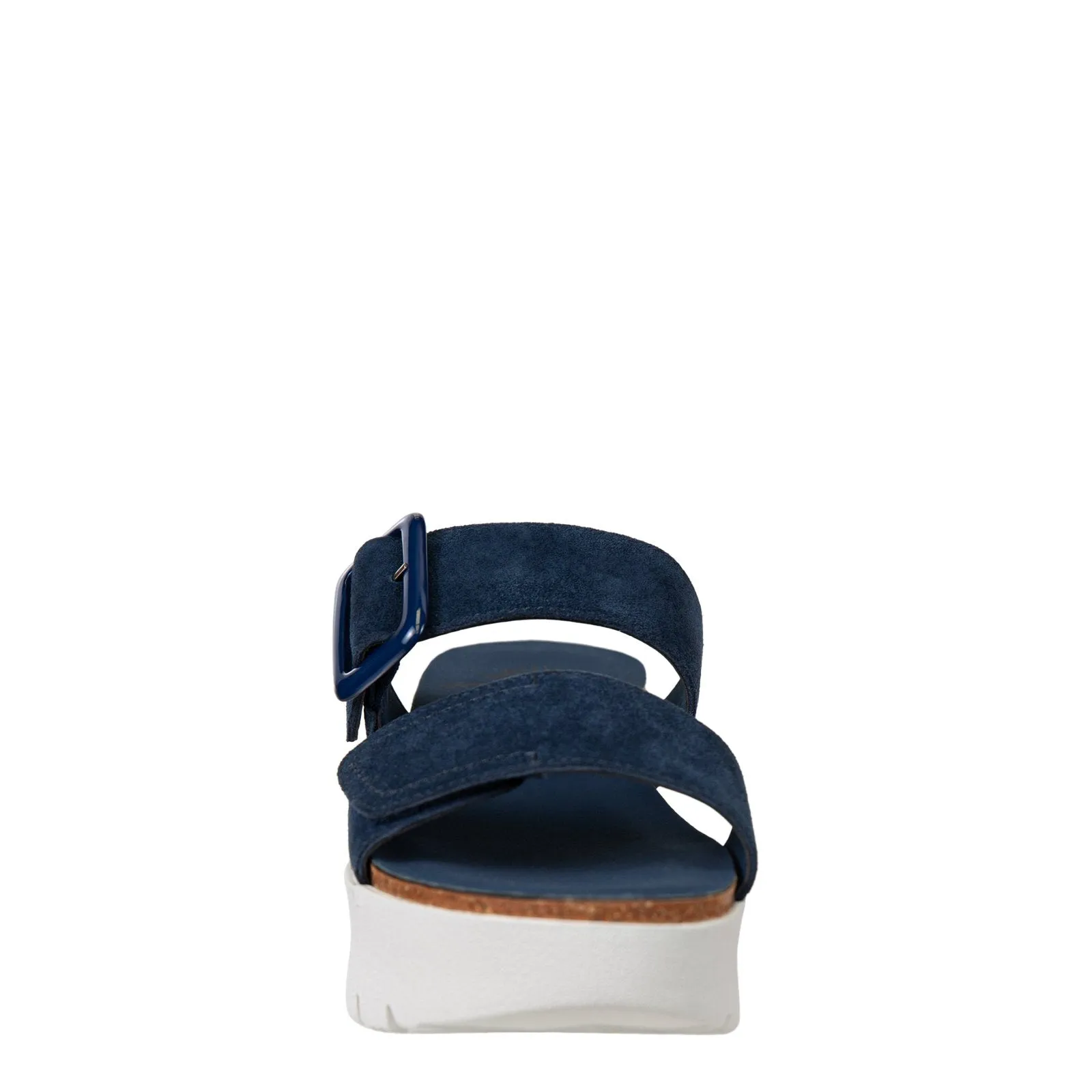 OTBT: CAMEO in NAVY Platform Sandals