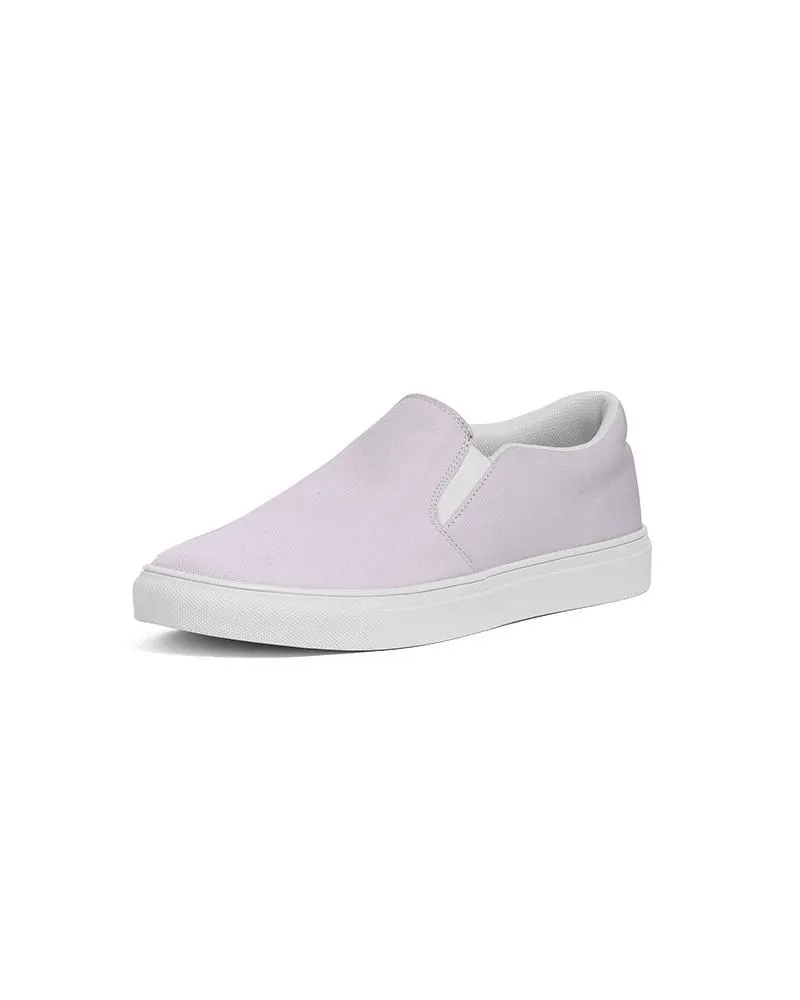 Pale Purple Slip-On Canvas Sneakers | Men's | Bright Pale Purple | C5M10Y0K0