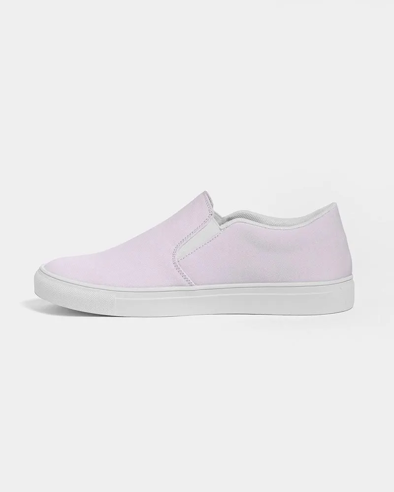Pale Purple Slip-On Canvas Sneakers | Men's | Bright Pale Purple | C5M10Y0K0
