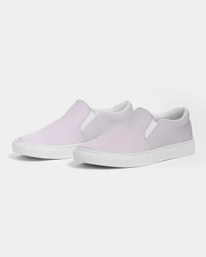 Pale Purple Slip-On Canvas Sneakers | Men's | Bright Pale Purple | C5M10Y0K0