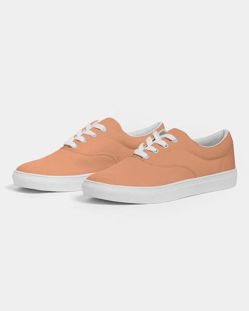 Pastel Orange Women's Canvas Sneakers | Women's | Bright Pastel Orange | C0M45Y60K0