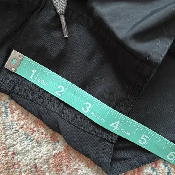 Patagonia black nylon board shorts