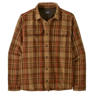 Patagonia Men's Fjord Loft Shirt - Forest/Nest Brown