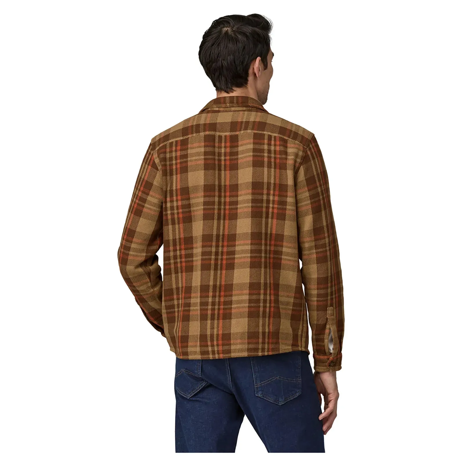 Patagonia Men's Fjord Loft Shirt - Forest/Nest Brown