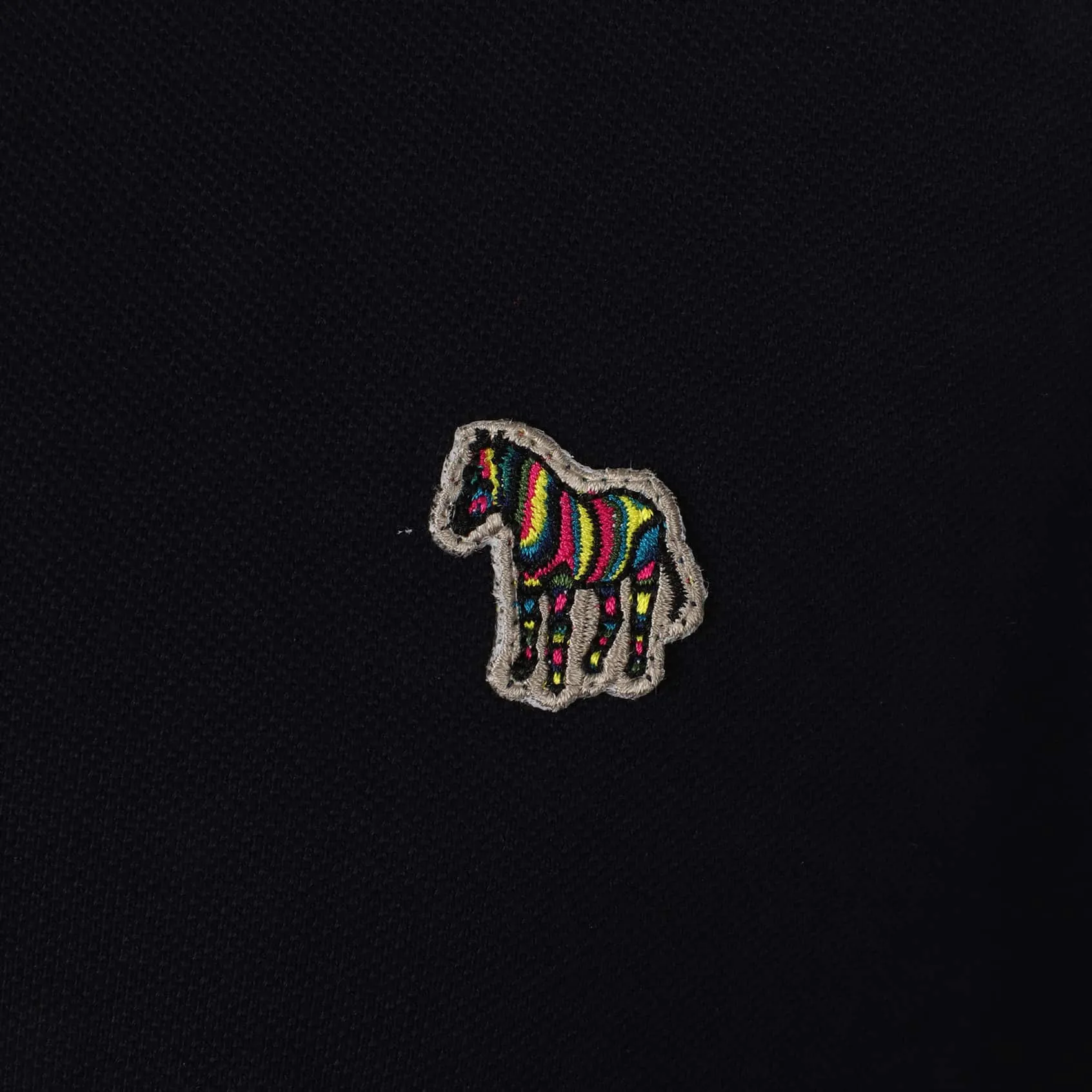 PAUL SMITH ZEBRA LOGO POLO SHIRT