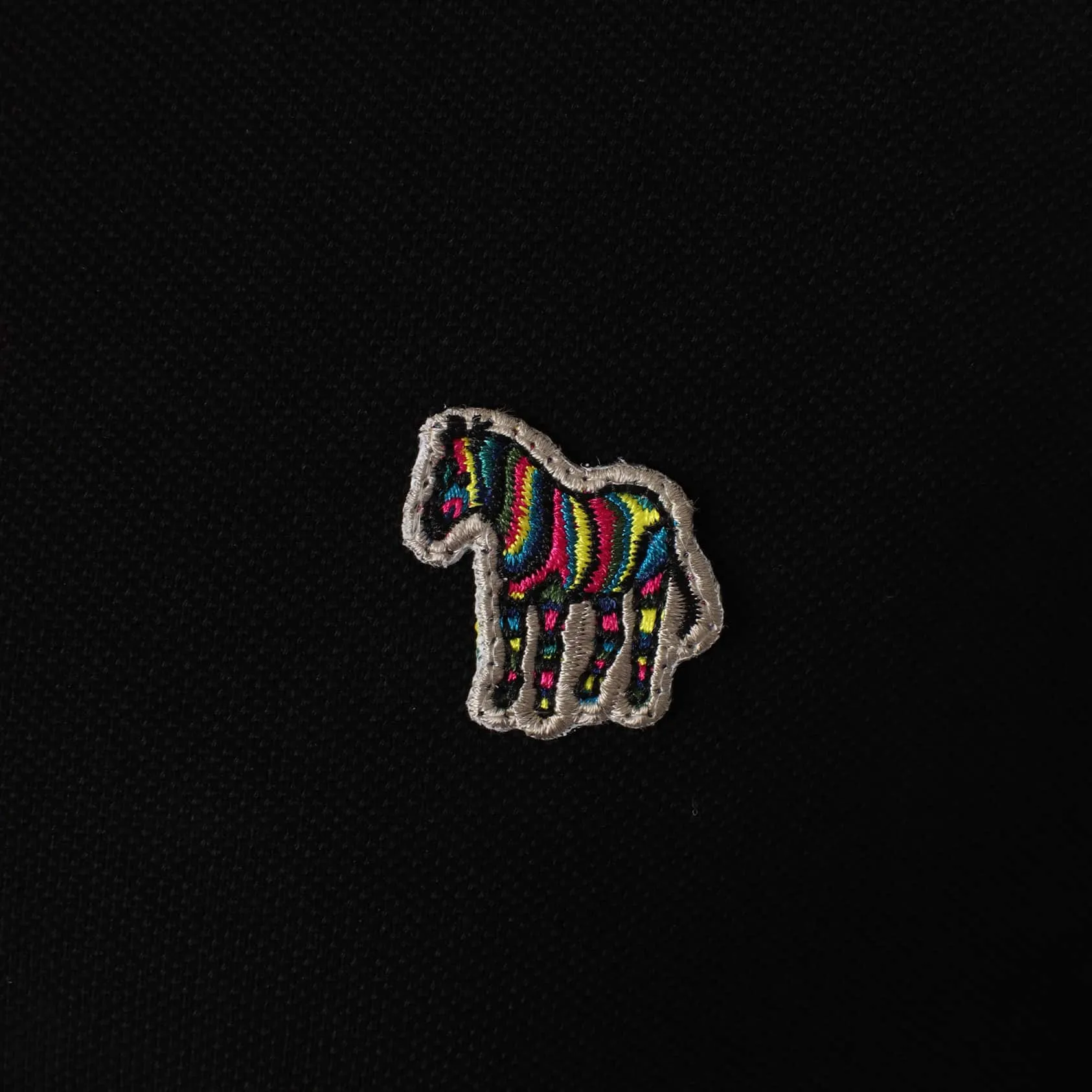 PAUL SMITH ZEBRA LOGO POLO SHIRT