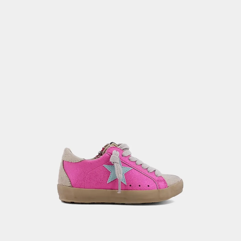 Paula Shoe | Metallic Fuchsia