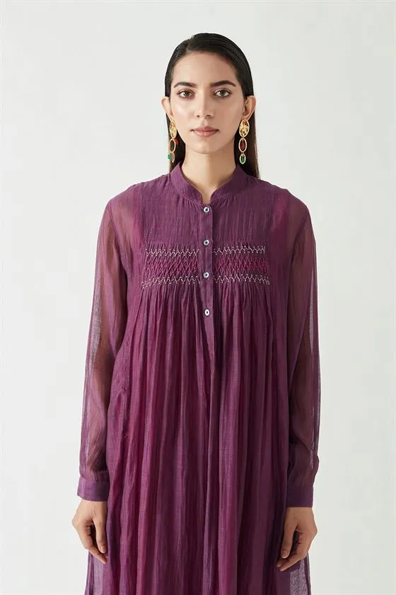 Payal Pratap   -   View with A Room  Rafael Smocking Tunic (2 Pcs)