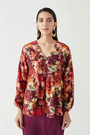 Payal Pratap   -   View with A Room  Tirina Printed Top