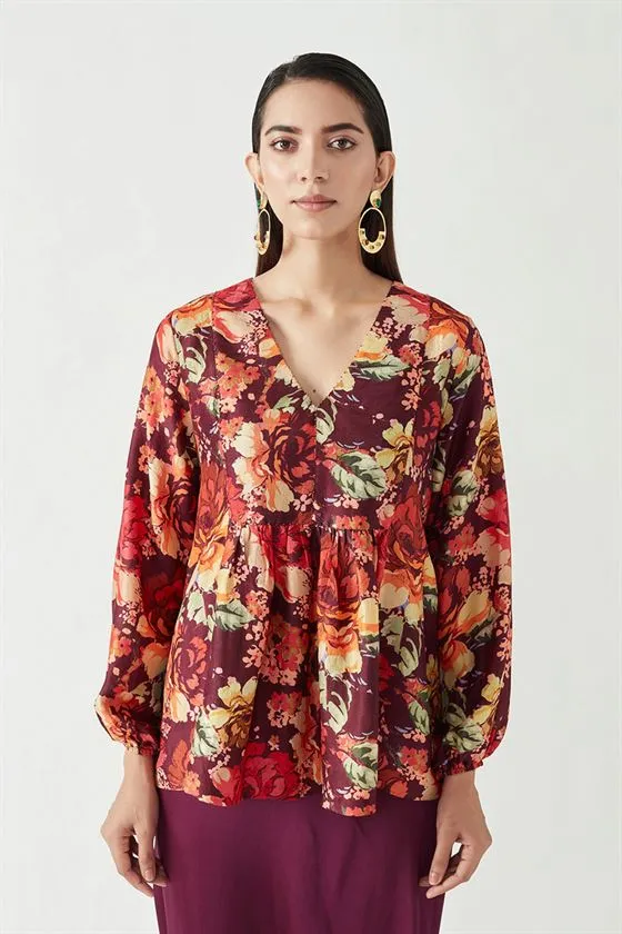Payal Pratap   -   View with A Room  Tirina Printed Top