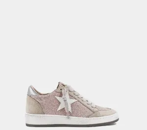 Paz Kids Champagne Glitter Sneakers