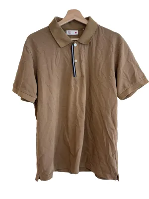 Peanut Brown Polo Top