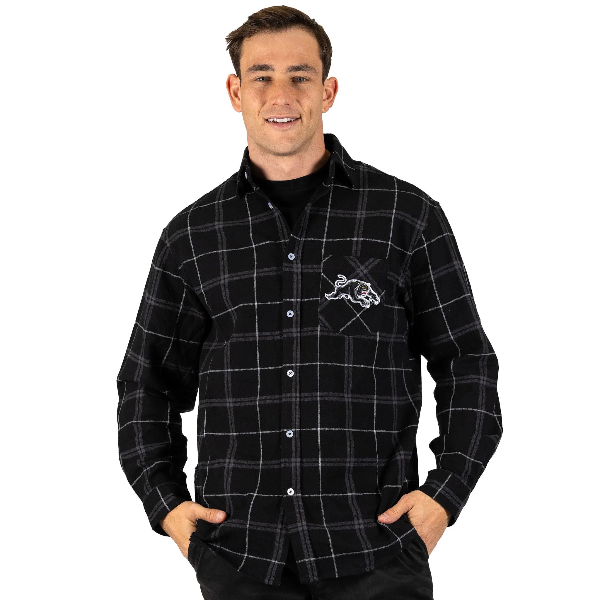 Penrith Panthers Mustang Flannel Shirts