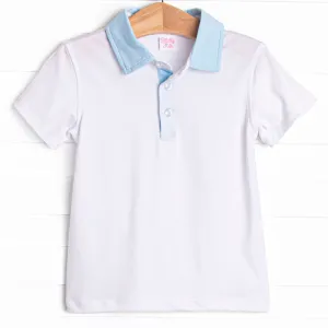 Perry Performance Polo, White