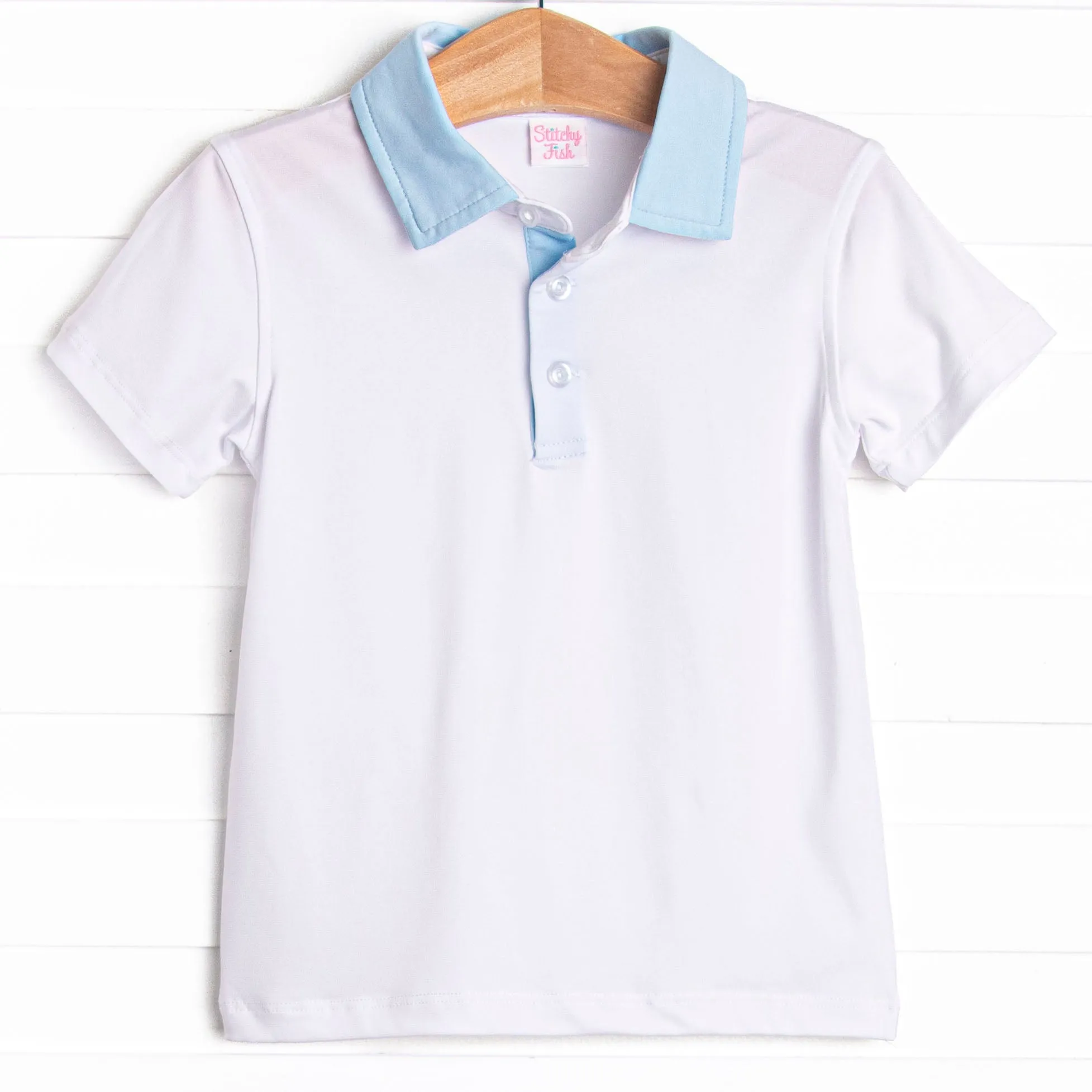 Perry Performance Polo, White