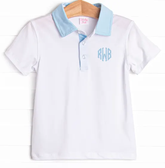 Perry Performance Polo, White