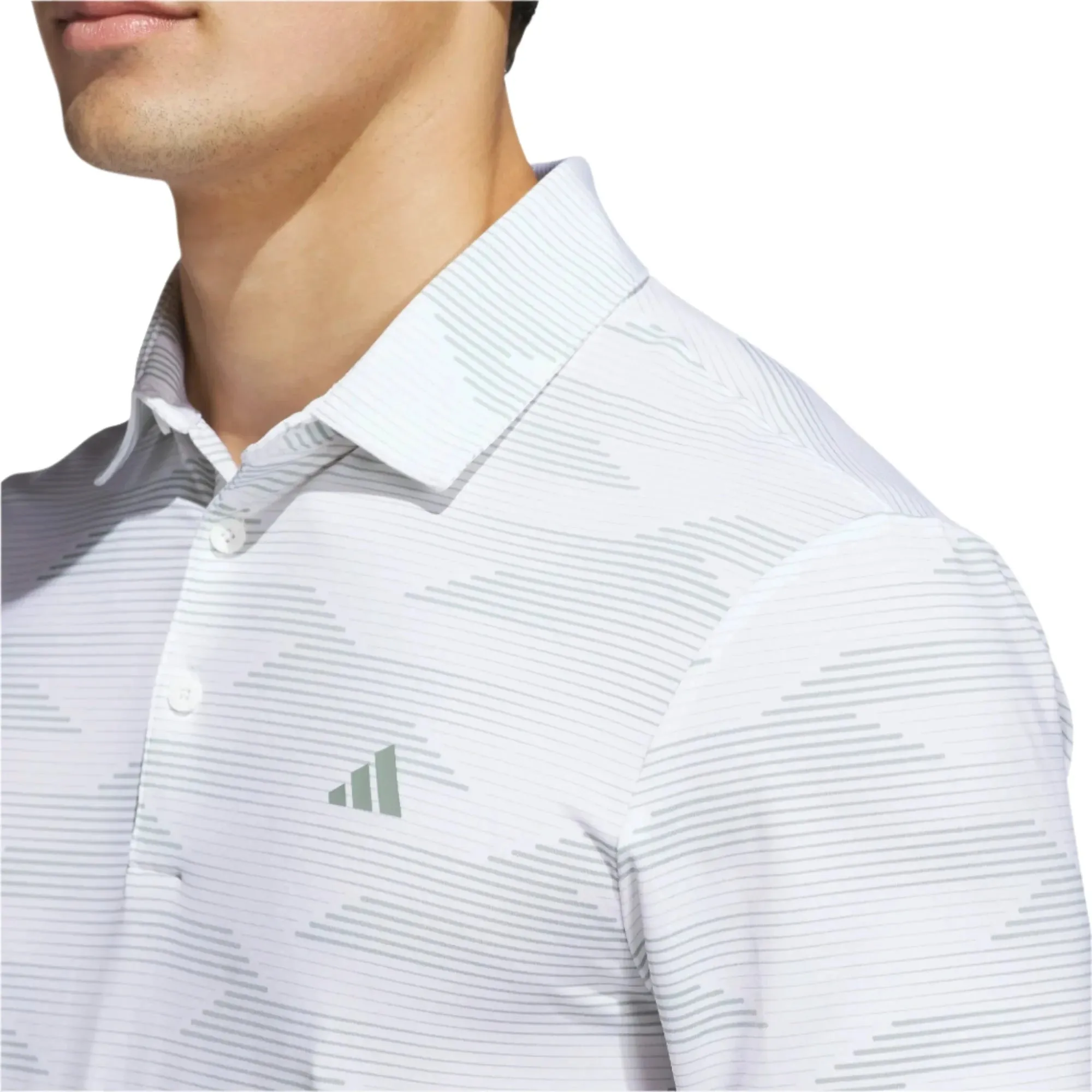 Polo de golf adidas Ultimate Speed ​​Stripe