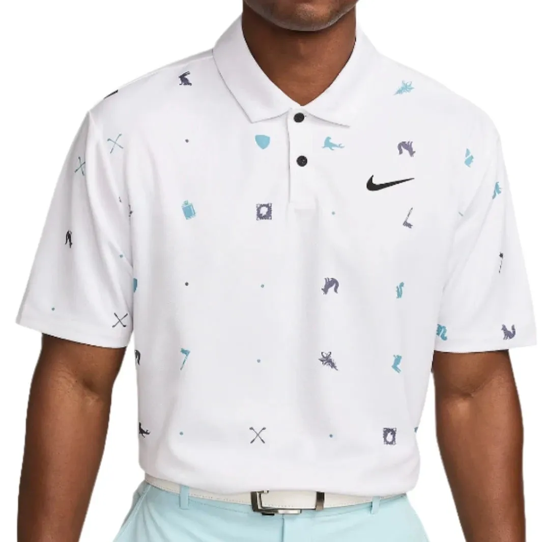 Polo de golf con estampado de iconos Nike Dri-Fit Tour