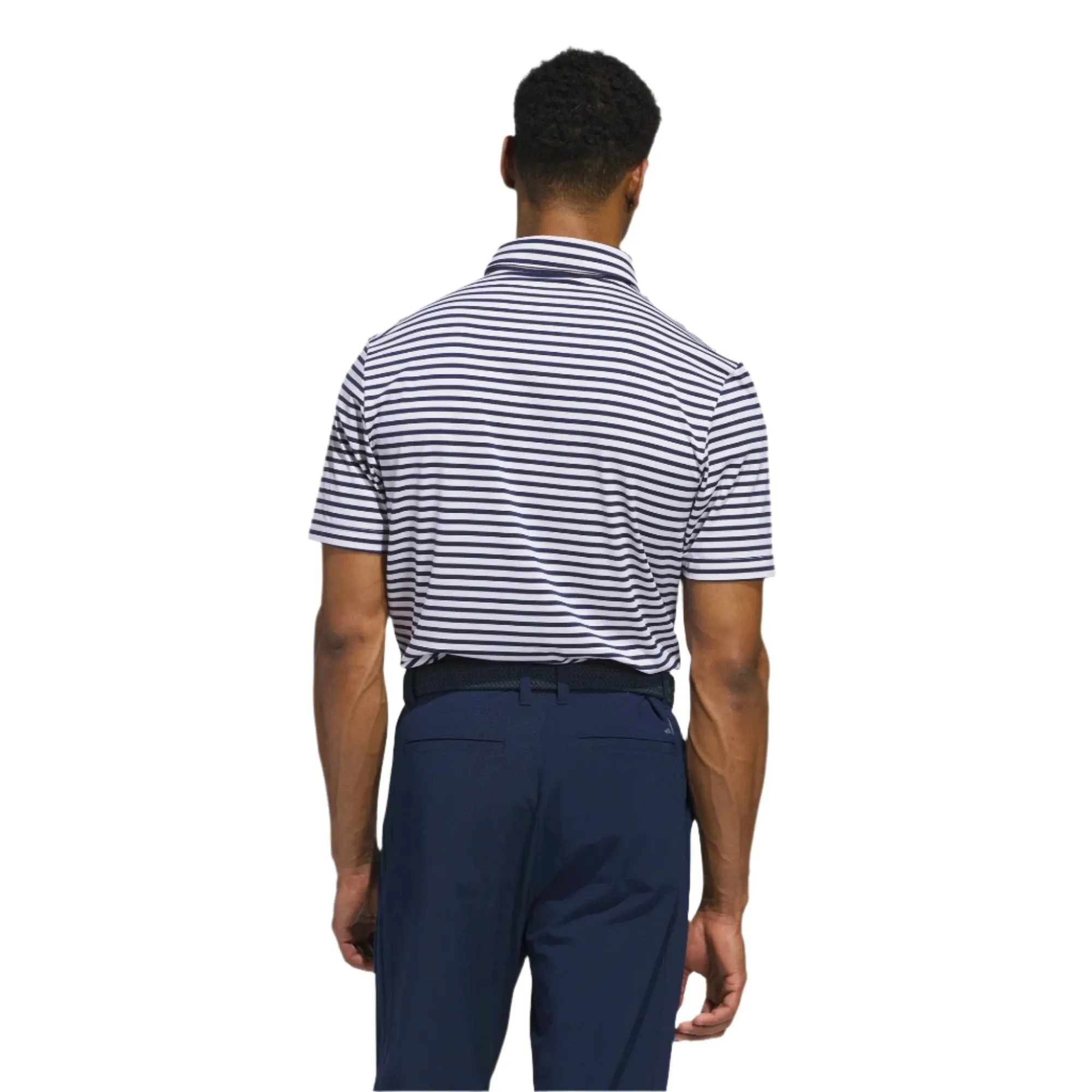 Polo de golf con rayas Ultimate de adidas