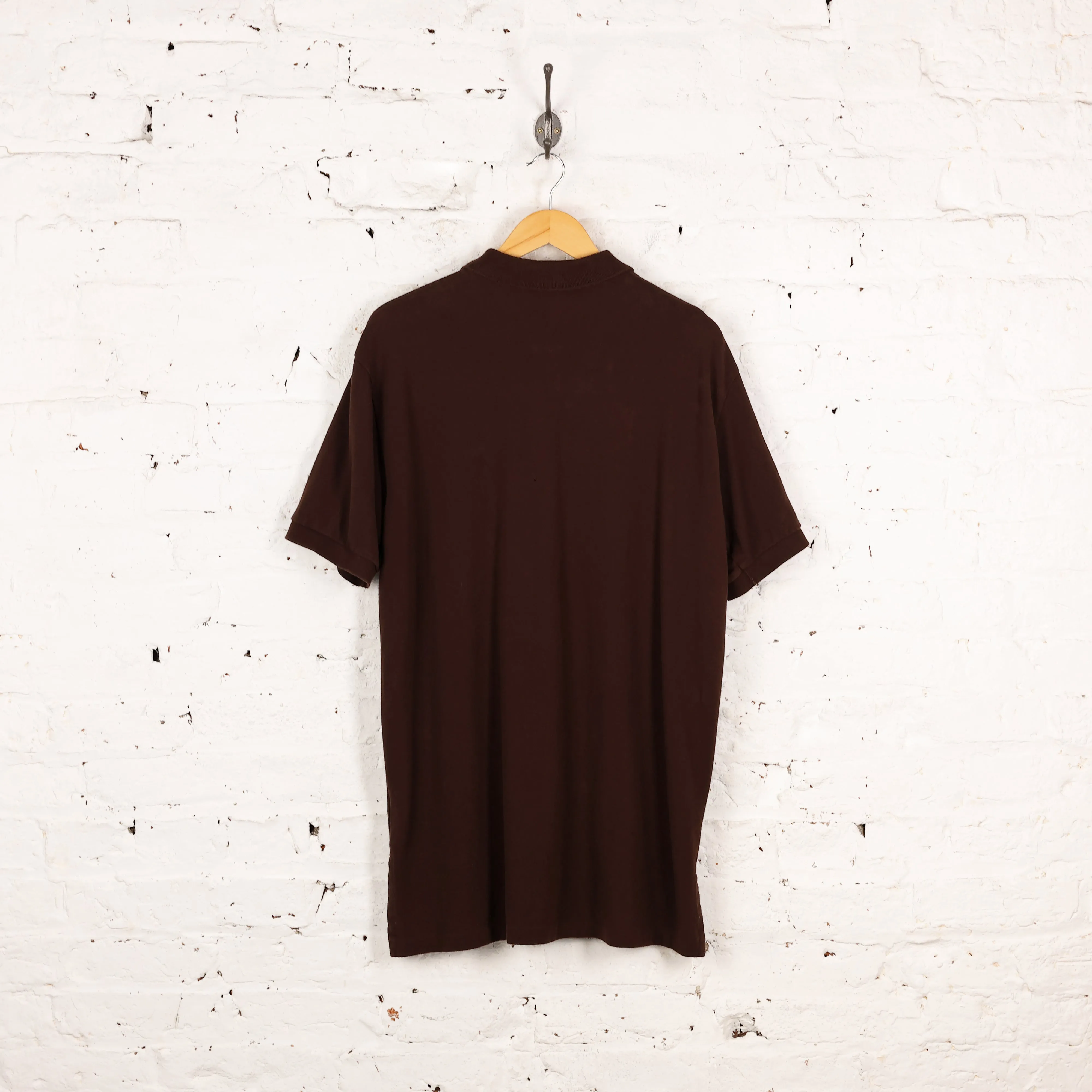 Polo Ralph Lauren Short Sleeve Polo Shirt - Brown - XL