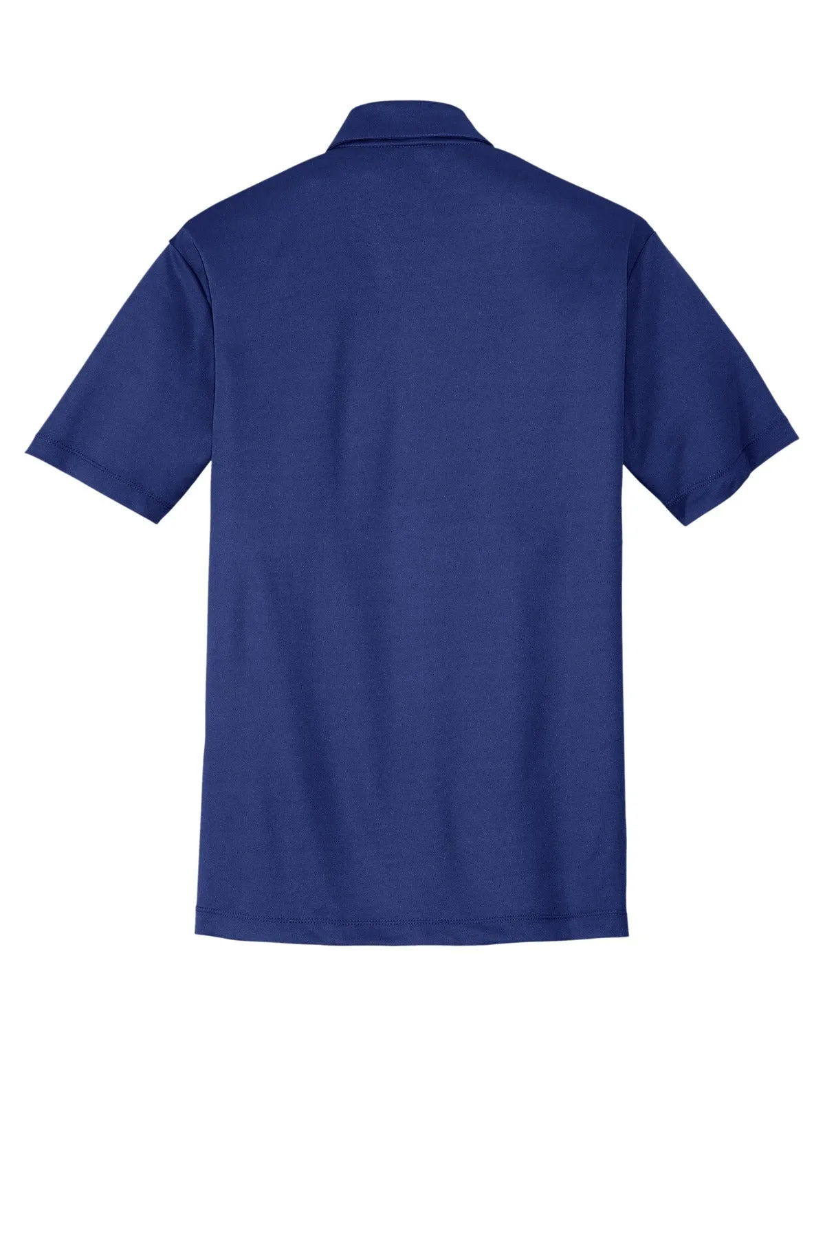 Port Authority Silk Touch Performance Pocket Polo. K540P Royal
