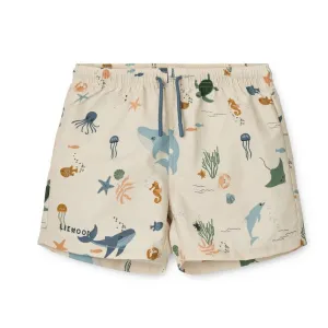 Printedr Board Shorts - Badehose aus 100% recyceltem Polyester Modell: Aiden
