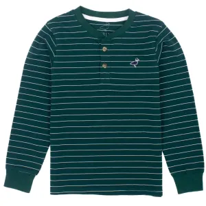 Properly Tied LD Kennon Henley in Hunter Green