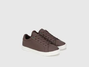 PU Solid Sneakers