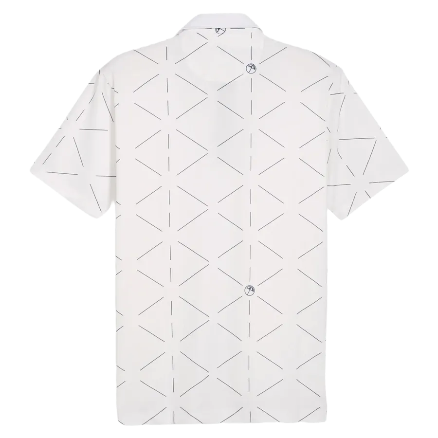 Puma AP Geo Golf Polo - White