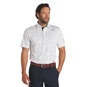 Puma AP Geo Golf Polo - White