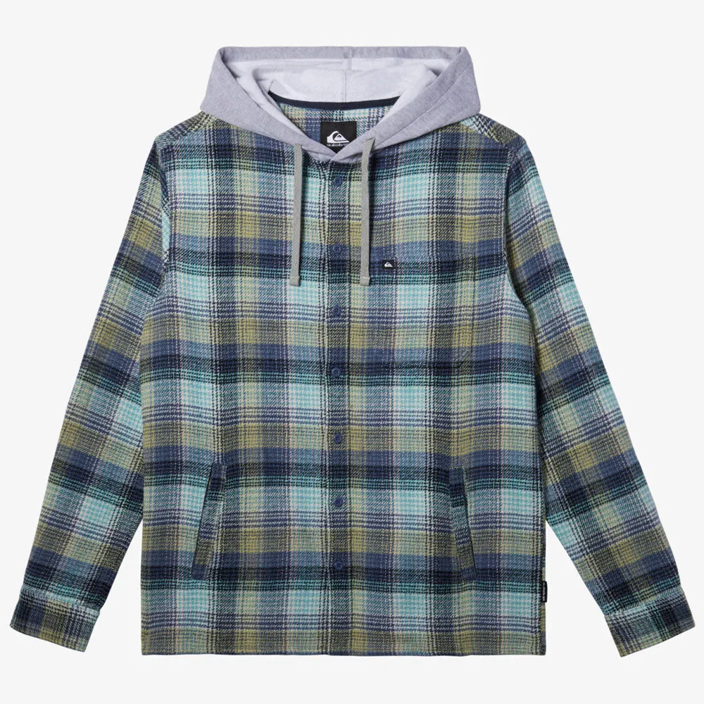 Quiksilver Sandbar Hooded Flannel Shirt