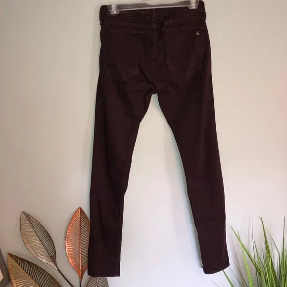 Rag &amp; Bone Dre Low-rise Slim Boyfriend Jeans Aged